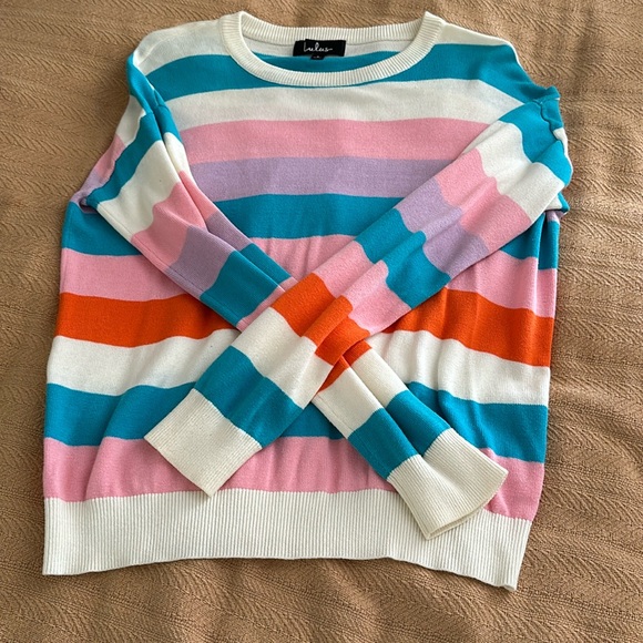 Multicolor striped sweater - Picture 1 of 1